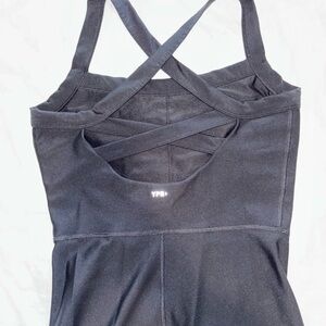 Abercrombie YPB Black Athletic Onesie - size M